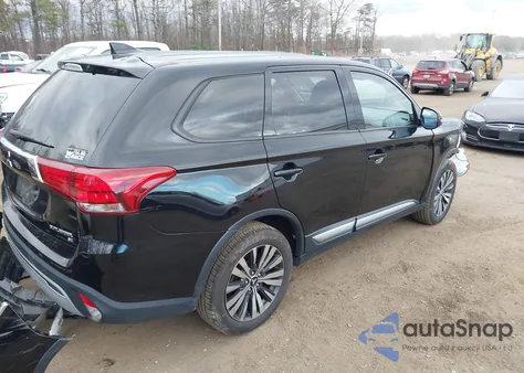 2019 Mitsubishi Outlander Se z USA, uszkodzony, nr VIN JA4AZ3A37KZ043490